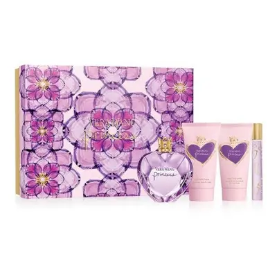 Vera Wang Princess Pcs Set: 1.7 Edt Sp + 2.5 B/L + 2.5 S/G + Ml Edt Rollerball