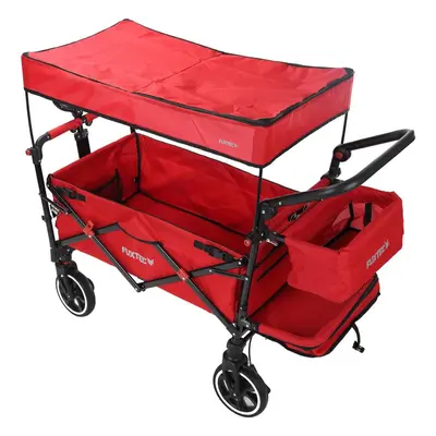 (Red) FUXTEC folding/foldable wagon FX-CT850