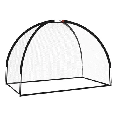 vidaXL Golf Practice Net Black 300x150x210 cm Polyester Golf Hitting Cage Net