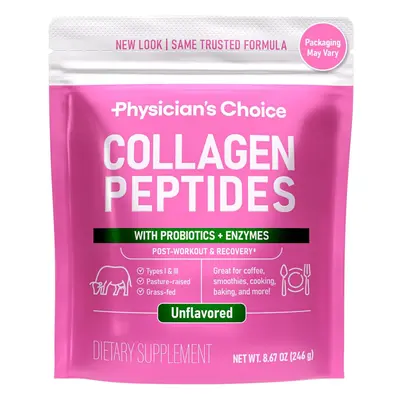 Physician's Choice, Collagen Peptides, Unflavored, 0.54 lbs (246 g)