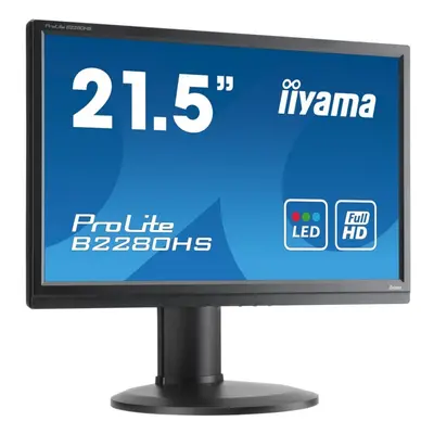 Iiyama Monitor ProLite B2280HS-B1 LED Full HD 21.5" HDMI DVI-D VGA