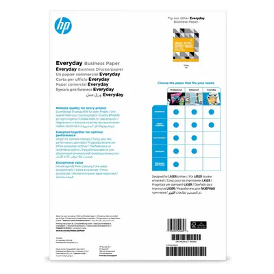 HP Everyday Laser Glossy FSC Paper gsm-150 sht/A3/297 x mm printing paper A3 (297x420 mm) Gloss 