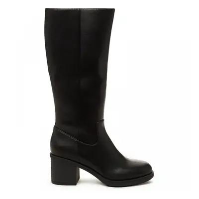 (8 (Adults')) Stanley | Black | Women's High Heeled Tall Boots