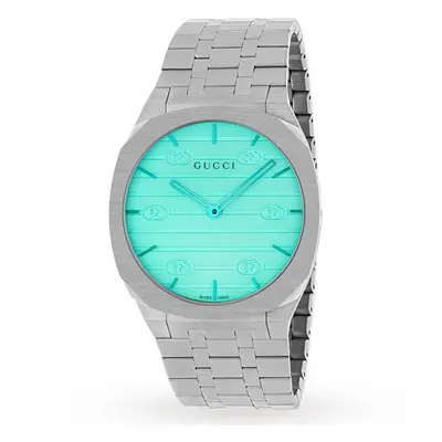 Gucci YA163409 25H Iridescent Turquoise Watch