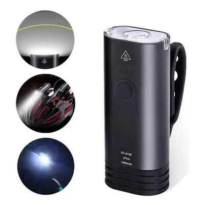 350LM XPG2-R5 LED Bicycle Smart Sensor Warning Light IPX4 Waterproof Bike Front Light Modes