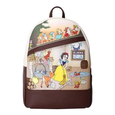 Disney Snow White And The Seven Dwarfs Multi Scene Loungefly Mini Backpack