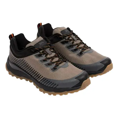 (11 UK, Olive) Trespass Mens Ford Leather Trainers