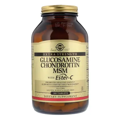 Solgar, Glucosamine Chondroitin MSM with Ester-C, Tablets