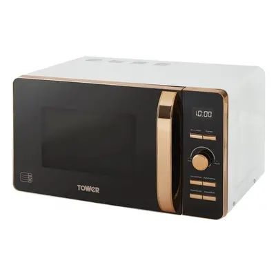 Tower Digital Solo Microwave Power Levels Minute Timer Rose Gold