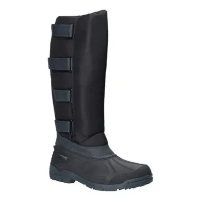 (4 UK, Black) Cotswold Womens/Ladies Kemble Knee High Wellington Boots