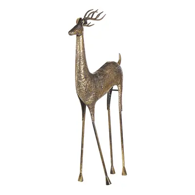 Decorative Statue Reindeer Gold PELLO