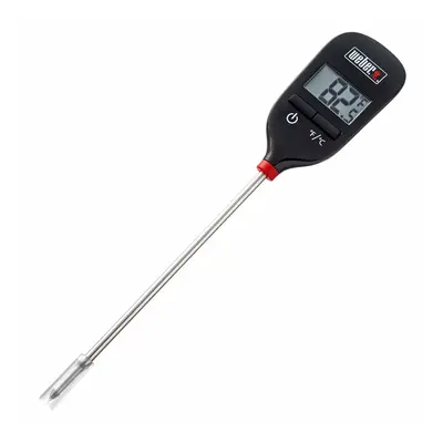 Weber digital pocket thermometer, black, 3.2ÃÂ x 10.8ÃÂ x cm