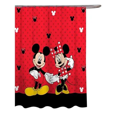 Mickey Mouse Disney Mickey & Minnie Mouse Classic Shower Curtain