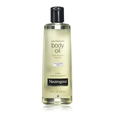 Neutrogena Body Oil, Light Sesame Oil Formula, Fragrance Free, Fl Oz