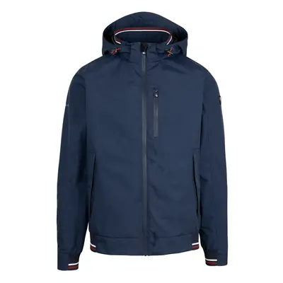 (XL, Navy) Trespass Mens Waterproof Jacket with Hood Curlew