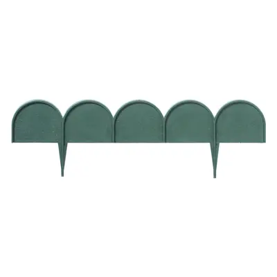 (60, Green) Plastic Garden Line Grass Lawn Panel Wall Fences