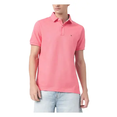 (Vivid Raspberry, XL) Tommy Hilfiger Mens Polo Shirts1985 Golf T Shirts