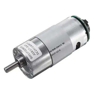 DC 24V 140RPM Gear Reducer Motor with Encoder Geared Reduction Motor