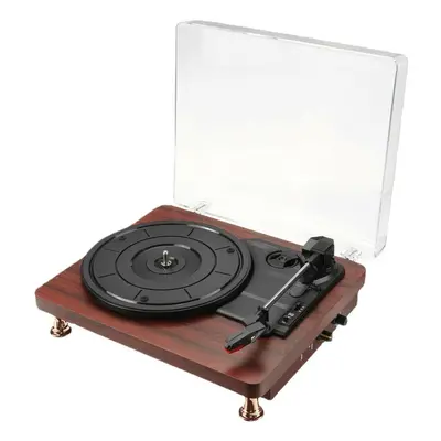 (AU Plug) Turntable Record Player Audio bluetooth Speaker Speeds Play 33/45/78RPM