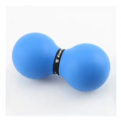 (Sky Blue) Double Lacrosse Ball Peanut Massage For Thoracic Spine Upper Back Neck Scapula