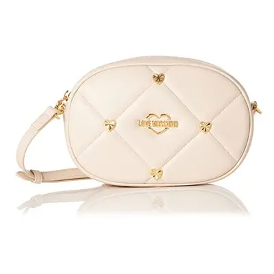 Love Moschino Women's JC4085PP1GLZ0 Shoulder Bag, Ivory (RAL 1013), 15X23X7