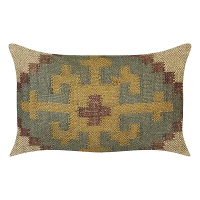 Jute Cushion x cm Multicolour SARON