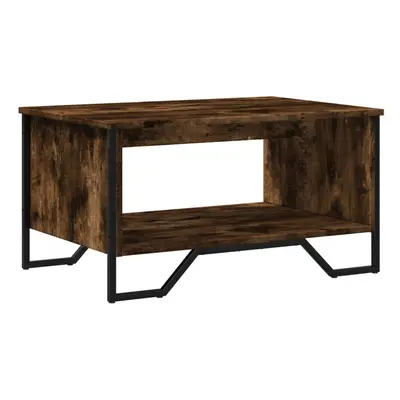 (smoked oak, x x cm) vidaXL Coffee Table End Table Accent Side Table Sonoma Oak Engineered Wood