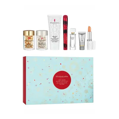 Elizabeth Arden Party Ready Holiday 7pc Collection Set inc Hour,Prevage,Ceramide,White T