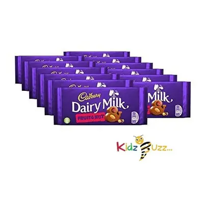 Cadbury Dairy Milk Fruit & Nut 200g (Box of 15)