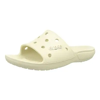 crocs Unisex classic Slide Sandals, Bone, Men10 Women