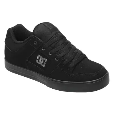 (11.5 UK, Black/Pirate Black) DC Shoes Mens Pure Leather Low Top Skateboarding Trainers Sneakers