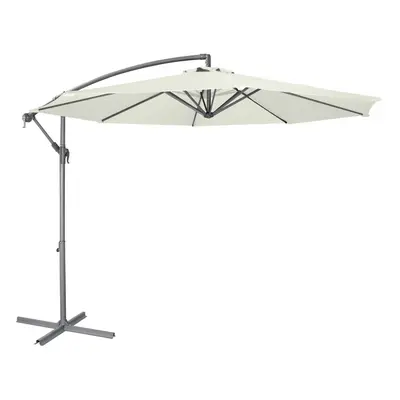 Banana Parasol with Cover 3m - Cream