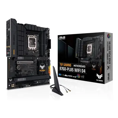 ASUS Gaming WiFi Mainboard TUF B760-Plus D4 - ATX - Socket Intel - Intel B760