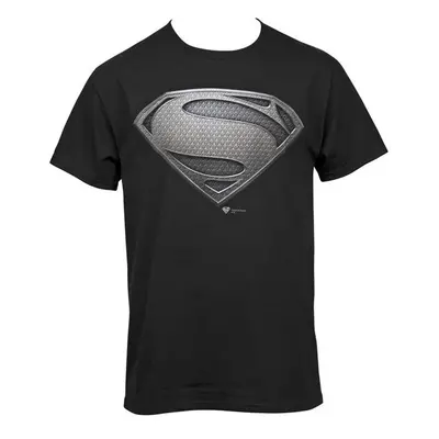 Superman 830541-3xlarge Superman Justice League Snyder Cut Black Symbol T-Shirt, Black - 3XL