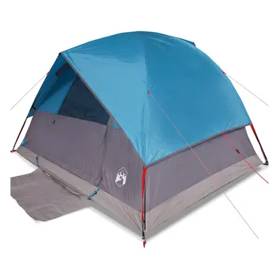 (Blue, x x cm) vidaXL Camping Tent Dome 2-Person Lightweight Tent Dome Tent Blue Waterproof