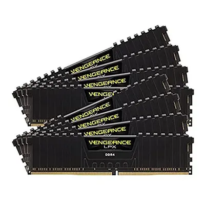 Corsair Vengeance LPX 256GB (8x32GB) DDR4 (PC4-25600) C16 1.35V Desktop Memory - Black