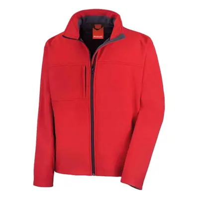 (3XL, Red) Result Mens Classic Soft Shell Jacket