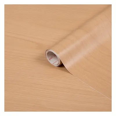 (90cm, 15m) TIROL BEECH sticky back plastic vinyl wrap film