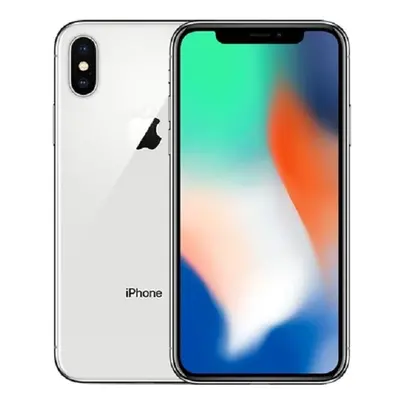 Apple iPhone X 64GB | Silver (Renewed)