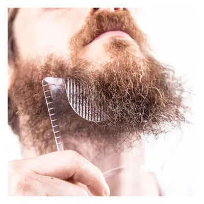 (#1) Beard Shaping Trimming Shaving Stencil Full-Size Comb Line Up Styling Tool