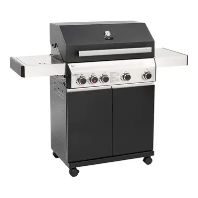 (Without Cover) CosmoGrill Gas 4+1 Premium Black BBQ Grill Searer