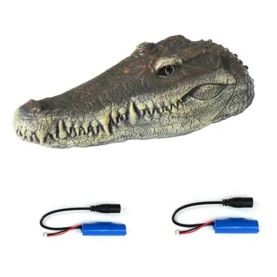 Batteries Version 2.4G Electric RC Boat Simulation Crocodile Head Vehicles RTR Model Toy