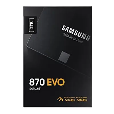 Samsung SSD EVO, TB, Form Factor 2.5 Inch, Intelligent Turbo Write, Magician Software, Black