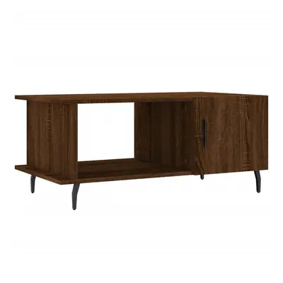 (brown oak) vidaXL Coffee Table Tea Side Table Sofa Couch Table Sonoma Oak Engineered Wood