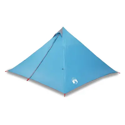 (Blue) vidaXL Family Tent Tipi 7-Person Outdoor Lightweight Camping Tent Waterproof