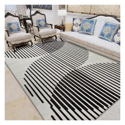 (160 x cm (5 ft in x ft in), Jett) Non Slip Modern Rugs Living Room Area Rugs Runner & Door Mats