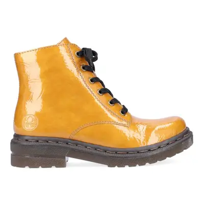 (5 (Adults')) | Paris | Mustard Patent | Women's Ankle Boots