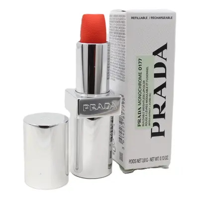 (0177 Flamingo) Prada Monochrome Hyper Matte Refillable Lipstick 0.13oz/3.8g New With Box