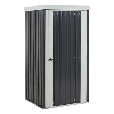 Garden Shed UMBRIA Metal Black