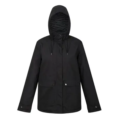 (14 UK, Black) Regatta Womens/Ladies Broadia Waterproof Jacket